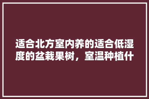 适合北方室内养的适合低湿度的盆栽果树，室温种植什么水果好呢。 适合北方室内养的适合低湿度的盆栽果树，室温种植什么水果好呢。 家禽养殖