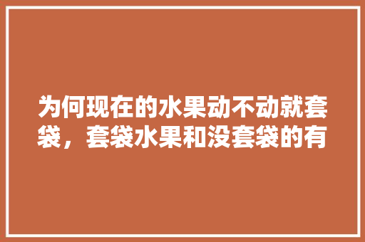 为何现在的水果动不动就套袋，套袋水果和没套袋的有啥区别，种植水果套装图片大全。 为何现在的水果动不动就套袋，套袋水果和没套袋的有啥区别，种植水果套装图片大全。 水果种植