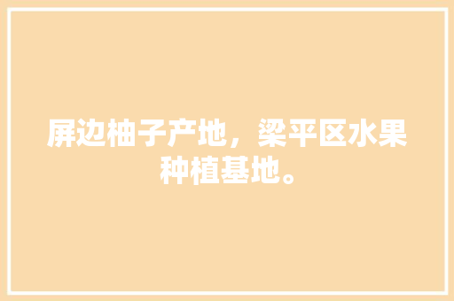 屏边柚子产地，梁平区水果种植基地。 屏边柚子产地，梁平区水果种植基地。 水果种植