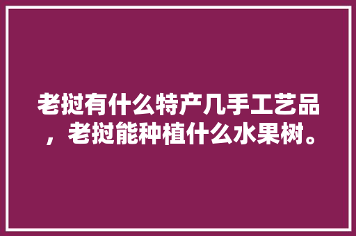 老挝有什么特产几手工艺品，老挝能种植什么水果树。 老挝有什么特产几手工艺品，老挝能种植什么水果树。 家禽养殖