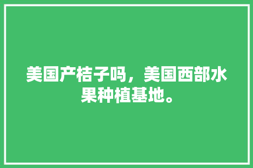 美国产桔子吗，美国西部水果种植基地。 美国产桔子吗，美国西部水果种植基地。 蔬菜种植