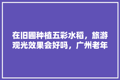 在旧圃种植五彩水稻，旅游观光效果会好吗，广州老年人种植水果有哪些。