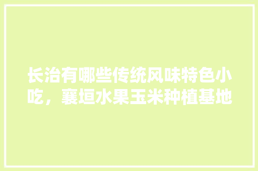 长治有哪些传统风味特色小吃，襄垣水果玉米种植基地。 家禽养殖