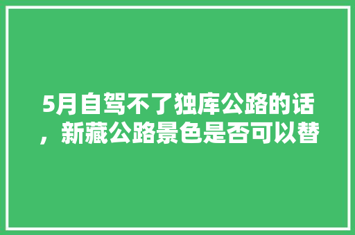 5月自驾不了独库公路的话，新藏公路景色是否可以替代，喀什水果萝卜种植面积多少亩。 蔬菜种植