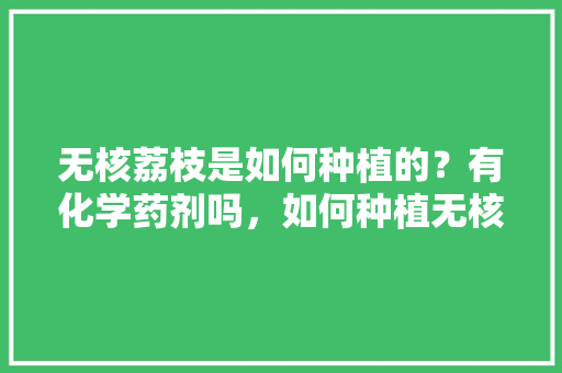 无核荔枝是如何种植的？有化学药剂吗，如何种植无核水果苗。 蔬菜种植