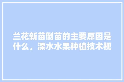 兰花新苗倒苗的主要原因是什么，溧水水果种植技术视频讲解。 水果种植