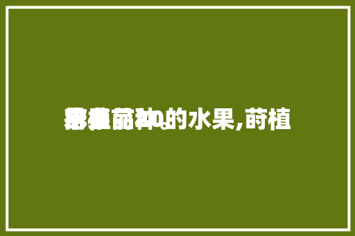 莳植
排名前20的水果,莳植
水果品种。 莳植
排名前20的水果,莳植
水果品种。 水果种植