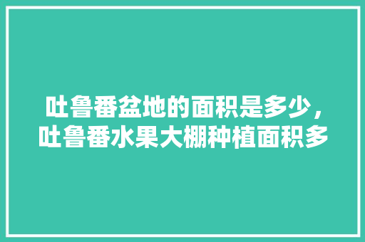 吐鲁番盆地的面积是多少，吐鲁番水果大棚种植面积多少亩。