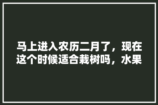 马上进入农历二月了，现在这个时候适合栽树吗，水果种类月份。 畜牧养殖