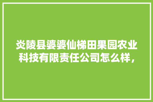 炎陵县婆婆仙梯田果园农业科技有限责任公司怎么样，株洲自种水果种植基地在哪里。 炎陵县婆婆仙梯田果园农业科技有限责任公司怎么样，株洲自种水果种植基地在哪里。 土壤施肥