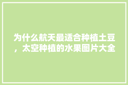 为什么航天最适合种植土豆，太空种植的水果图片大全。 为什么航天最适合种植土豆，太空种植的水果图片大全。 蔬菜种植