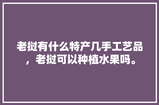 老挝有什么特产几手工艺品，老挝可以种植水果吗。 老挝有什么特产几手工艺品，老挝可以种植水果吗。 畜牧养殖